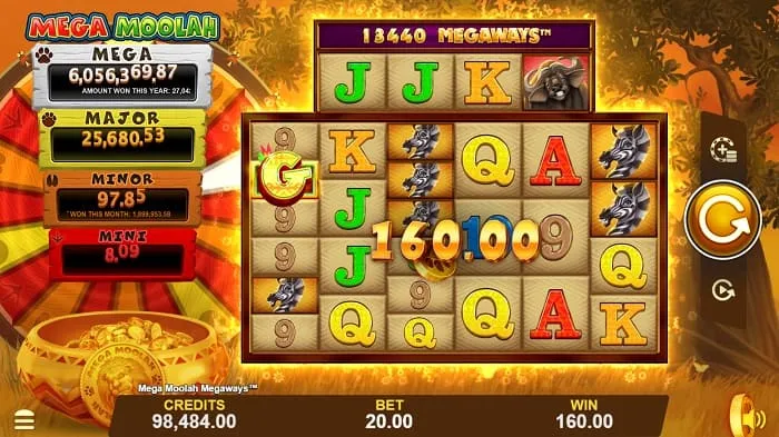 Mega Moolah Game 10