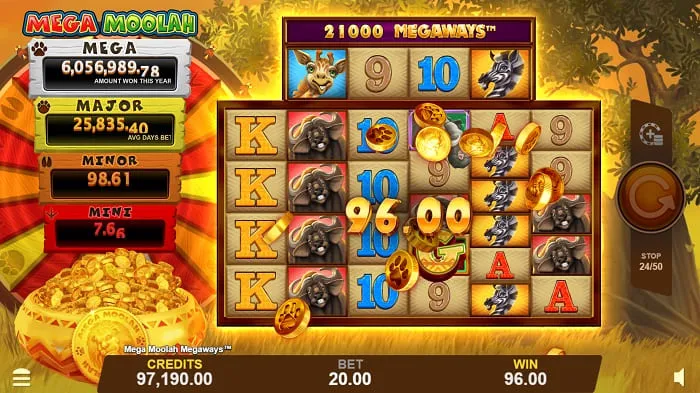 Mega Moolah Game 13
