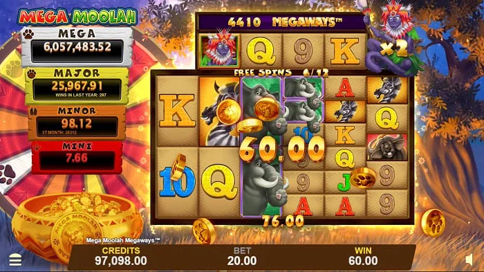 Mega Moolah Slot Game 19