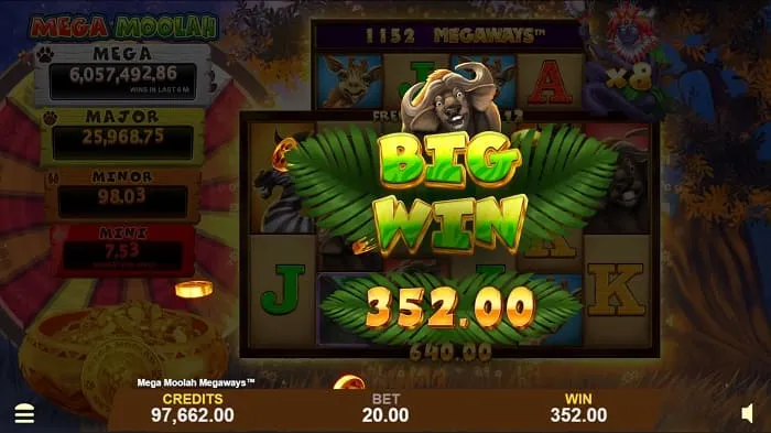 Mega Moolah Slot Game 21