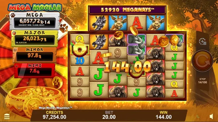 Mega Moolah Slot Game 25