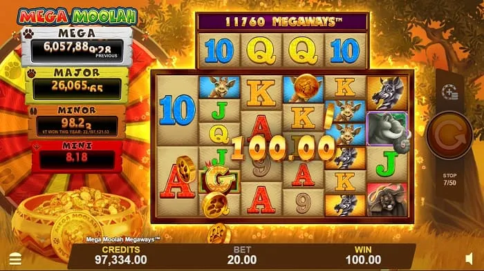 Mega Moolah Slot Game 27